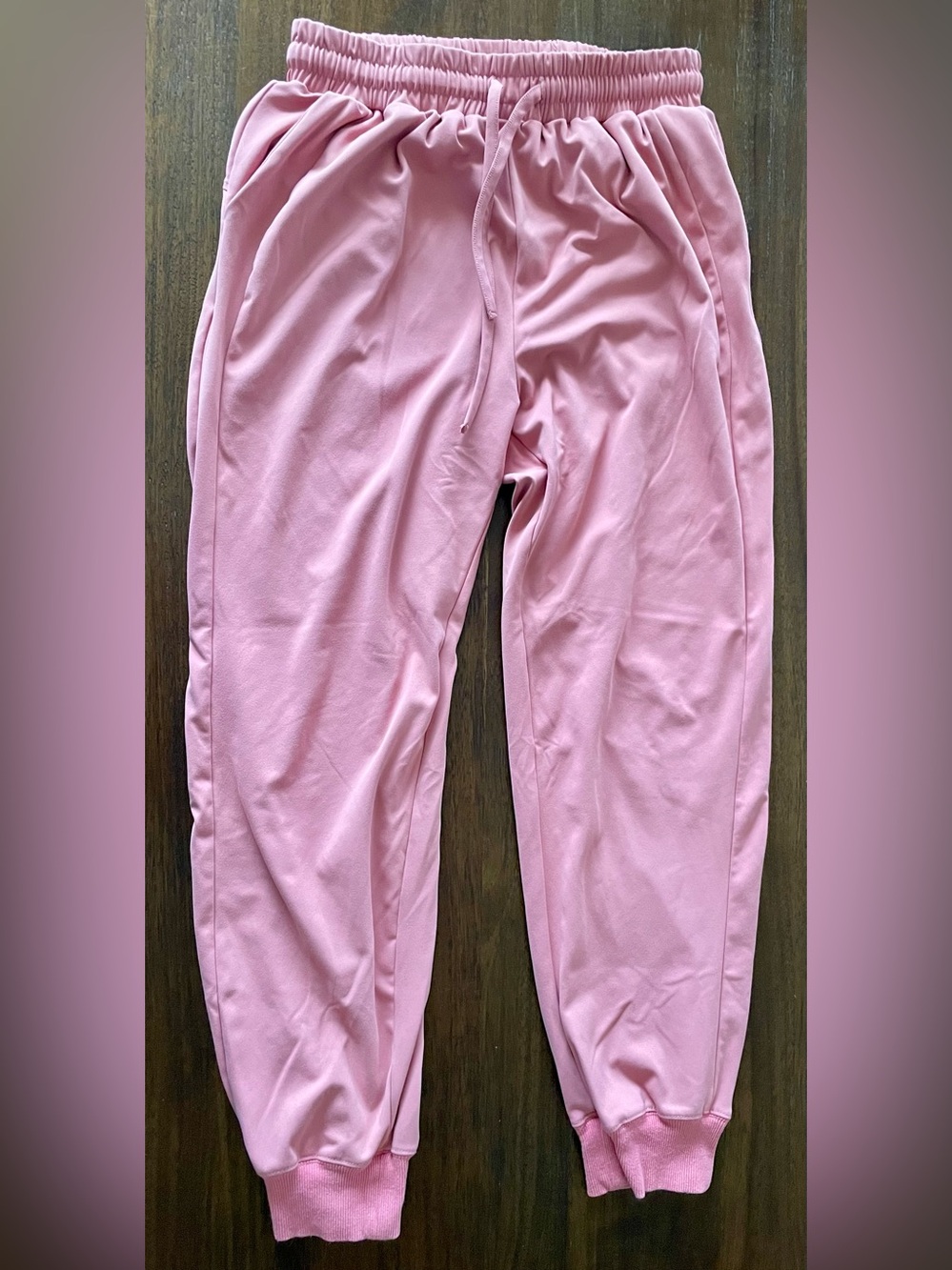Salty Waves Pink Joggers - Medium